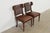 Ralph Lauren for Henredon English Regency Walnut and Cane Side Chairs or Dining Chairs, Pair For Sale - Image 15 of 15