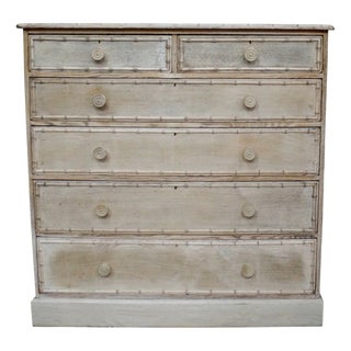 Bleached Ash Chest of Drawers from Howard & Sons., 1880 For Sale
