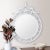 Reena Pagoda Round Wall Mirror For Sale - Image 6 of 12