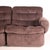 Brown Brown Fabric Modular Sofa, 1980s, Set of 3 For Sale - Image 8 of 16