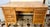 Vintage Solid Oak Pedestal Desk With Drawers For Sale - Image 10 of 11