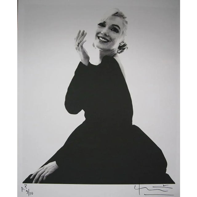 Bert Stern, Marilyn Smiling at You in Black Dress, 2008, Photographic Print For Sale - Image 4 of 5