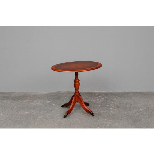 English Style Side Tables in Mahogany, Set of 2 For Sale - Image 4 of 18