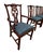 1990s Set of 6 Vintage Maitland Smith Mahogany Chinese Chippendale Dining Chairs For Sale - Image 5 of 8