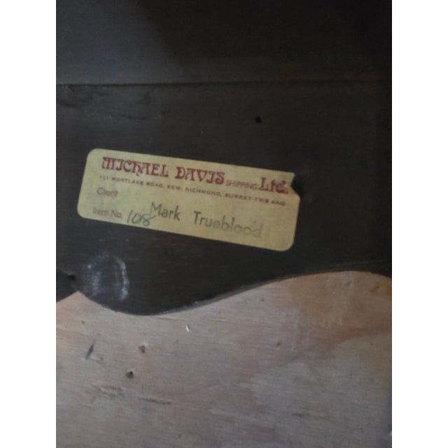 Black Late 19th Century English Chinoiserie Tray Table For Sale - Image 8 of 17