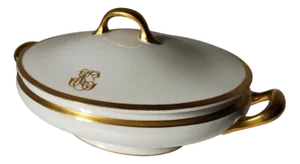 Antique Soup Tureen from Bernardaud, 1890s