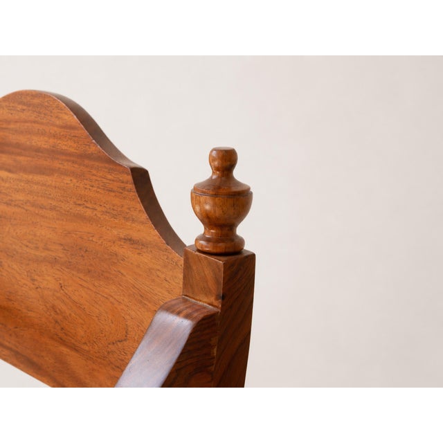 Brown Pair of Campeche Chairs For Sale - Image 8 of 9