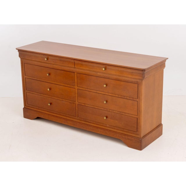 Louis Philippe Louis Philippe Style Maple Chest of Drawers For Sale - Image 4 of 9