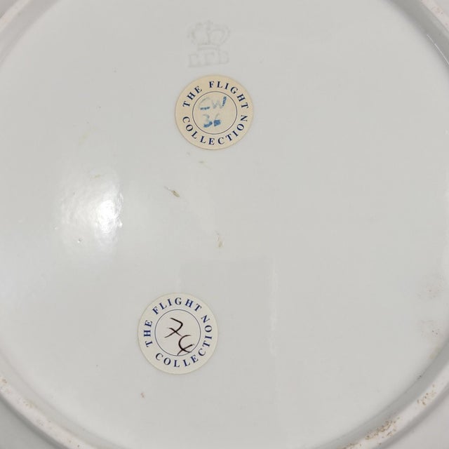Antique Flight and Barr Plate from Worcester, 1807 For Sale - Image 5 of 8
