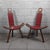 Set of Spanish Brutalist Chair in Wood & Red Leather, 1960s For Sale - Image 18 of 18