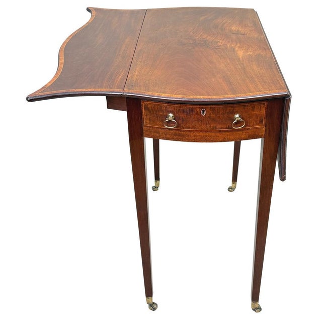 Georgian Hepplewhite Baby Pembroke Table, 1780 For Sale - Image 10 of 14