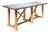 Vintage Zinc-Topped Worktable, France For Sale