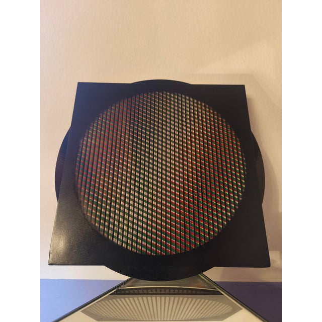 Metal Carlos Cruz-Diez, Chromointerference Manipulable, 1980s, Aluminum For Sale - Image 7 of 9