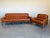Mid-Century Modern Mid Century Brazilian Sergio Rodriguez Style Cognac Leather Lounge Chair For Sale - Image 3 of 12