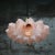 Art Nouveau French Clichy Pink Colored Glass Pendant Light, 1920s For Sale - Image 3 of 7