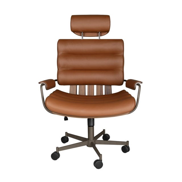 Brown Thomas II Office Chair by Wood Tailors Club For Sale - Image 8 of 15