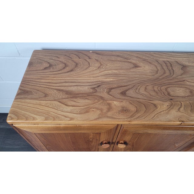 Brown Sideboard by Lucian Ercolani for Ercol, 1960s For Sale - Image 8 of 13