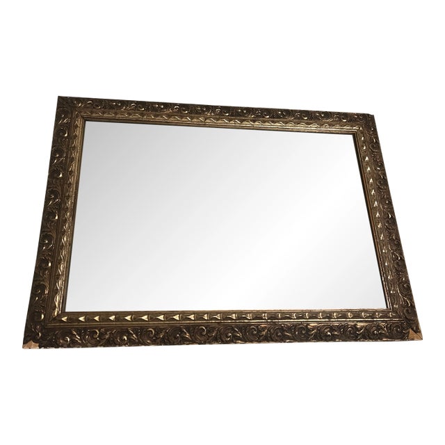 Exquisite Elegance: The Gold Gilt Wall Mirror For Sale
