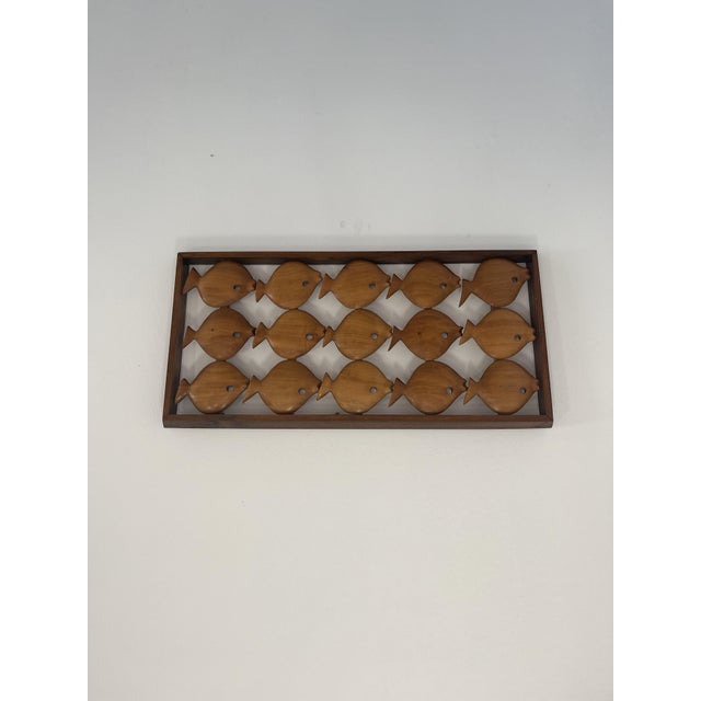 Wall Sculpture Teak Rare large wall decoration. Denmark. Teak 70's A rare, beautiful wall decoration made of teak wood....