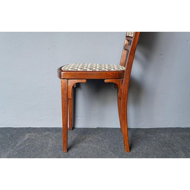 Art Nouveau No. 715 Chair by Gustav Siegel for J.&J. Kohn, Vienna, Austria, Early 20th Century For Sale - Image 14 of 18