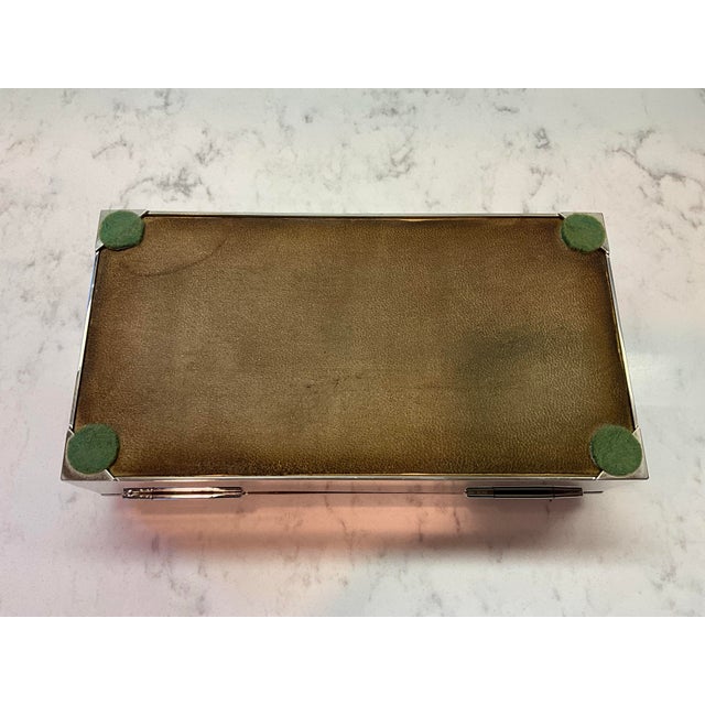 Gucci Italy Vintage Horn Cigarette Dresser Trinket Box For Sale - Image 11 of 11
