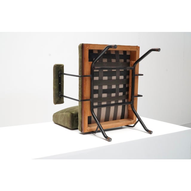 Black Italian Lounge Chairs, 1950s, Set of 2 For Sale - Image 8 of 10