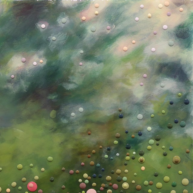 And Then We Knew - This Is All That Mattered - Original Textured Abstract Mixed Media Painting on Wood Panel by Kimberly Blackstock For Sale In Los Angeles - Image 6 of 9