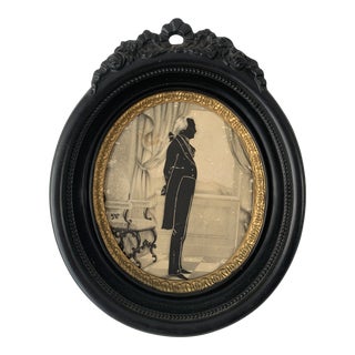 George Washington Silouhette, Framed For Sale