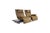 Free Motion Epos Leather Two-Seater Olive Green Mustard Electric Function Sofa from Koinor For Sale - Image 4 of 18