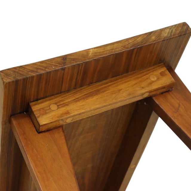 Vintage Teak Side Table, 1960s For Sale - Image 10 of 11