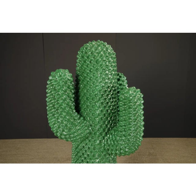 Rare 1986 Limited Edition Gufram Multipli Cactus, Signed & Numbered 1257 of 2000 For Sale In Los Angeles - Image 6 of 16