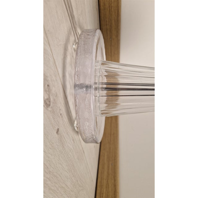 Table Lamp in Handworked Glass with Opaline Shade from Foscarini, 1990s For Sale - Image 11 of 13