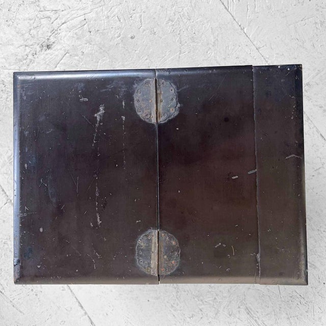 Haribako Taisho Meiji Era Sewing Box, Japan For Sale - Image 5 of 13