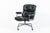 This vintage mid century modern black Model 3475 Eames Time Life Executive Lobby Chair designed by Charles & Ray Eames for...
