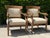 Sienna Vintage Neoclassical Carved Dolphin Armchairs, Pair For Sale - Image 8 of 16