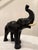 Vintage Leather-Wrapped Elephant Sculpture For Sale - Image 11 of 11
