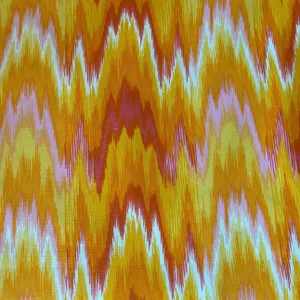 Brunschwig & Fils Hand Print Bolt- 2 Pieces 3 Yards Each- 6 Yards Total