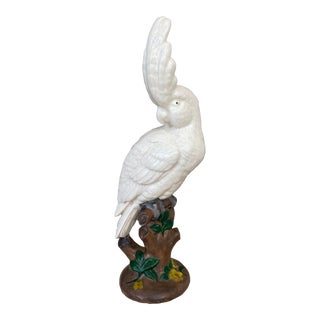 Mid 20th Century Cockatoo Figurine For Sale