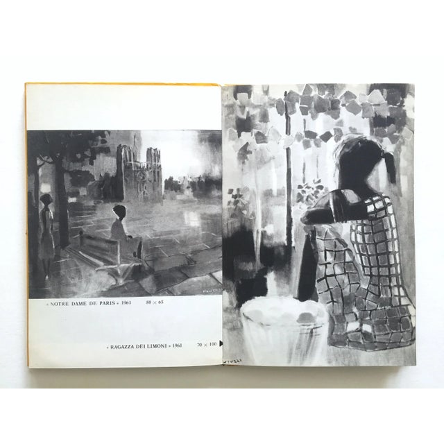 This Eliano Fantuzzi rare vintage 1961 first edition Mid Century Modern Italian exhibition art book is an incredibly...