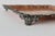 English Vintage Ornate English Copper Pewter Square Engraved Platter Footed For Sale - Image 3 of 16