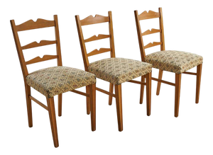 Kitchen Chairs, Set of 3