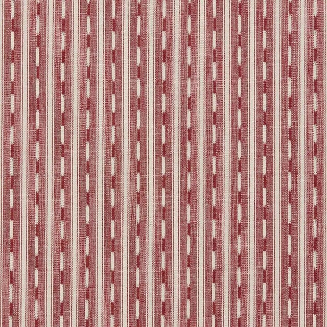 Owing to the balanced weft and warp of the weave Tobas visual structure feels laid back and relaxed. A lovely stripe with...