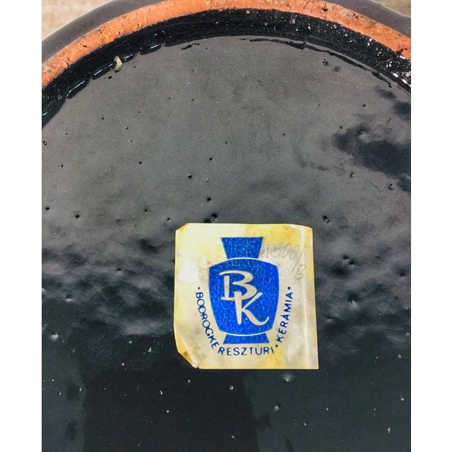 Mid-Century Ceramic Plant Pot, Bodrogkeresztúr, 1960s For Sale - Image 9 of 10