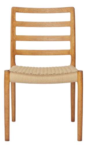 Danish Model 85 Chair in Oak by Niels Otto Møller for J.L. Møllers, 1980s