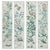 Chinese Painted Panels with Spring Flowers and Butterflies - Set of 4 For Sale