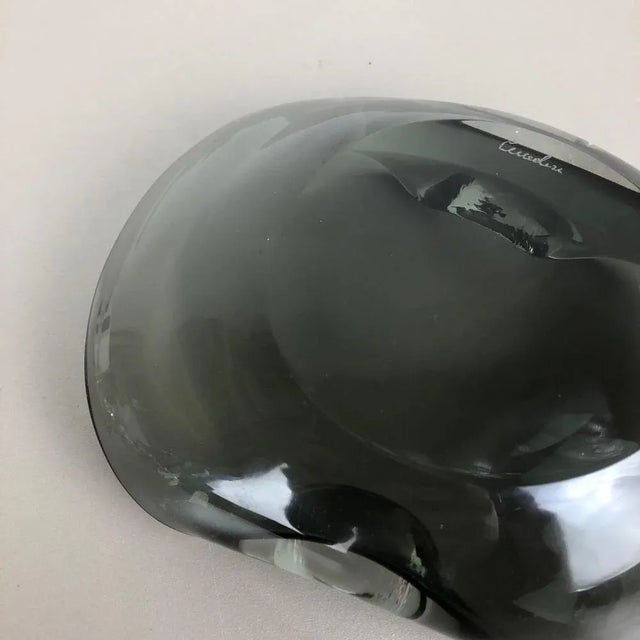 Murano Glass Shell Bowl by Antonio Da Ros for Cenedese, Italy, 1960s For Sale - Image 9 of 18