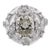Contemporary Contemporary Gia 5.63 Carat Diamond Platinum Ring, Size 6.5 For Sale - Image 3 of 6