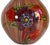 Contemporary Murano Millefiori Floral Medallion Filigrana Art Glass Vase For Sale - Image 3 of 18