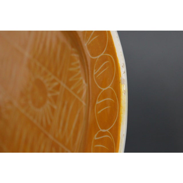 Vintage French Ceramic Platter by Jacques Pouchain, 1950s For Sale - Image 16 of 18