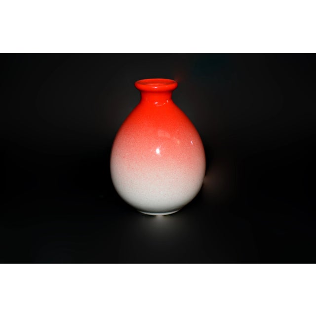 Japanese Japanese Jian Ceramic Vases 5 Wine Bottles Hand Painted Wabi Sabi For Sale - Image 3 of 12